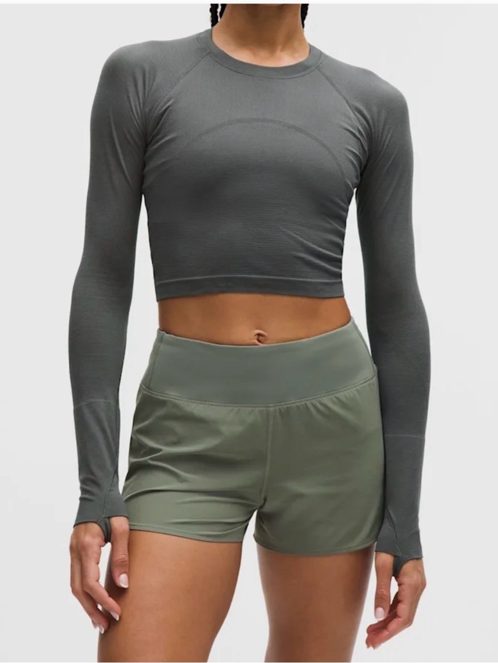 Swiftly tech long sleeve crop